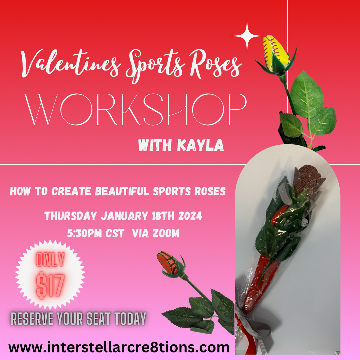 Create a Sports Rose Tutorial- Replay