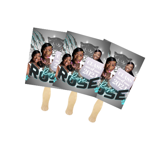 Custom Graduation Light Weight Fans