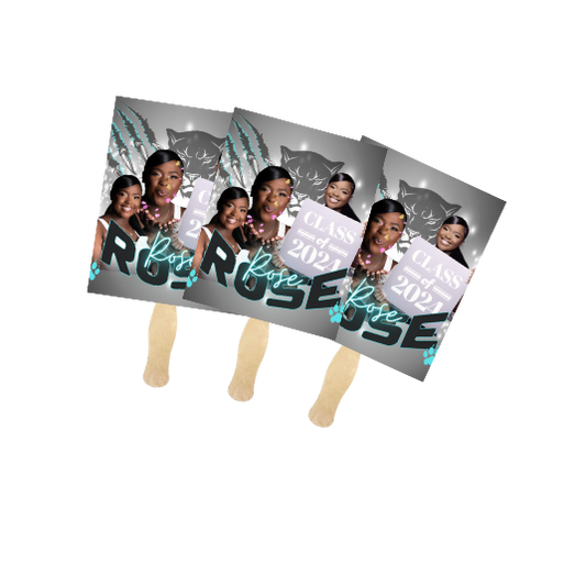 Custom Graduation Light Weight Fans