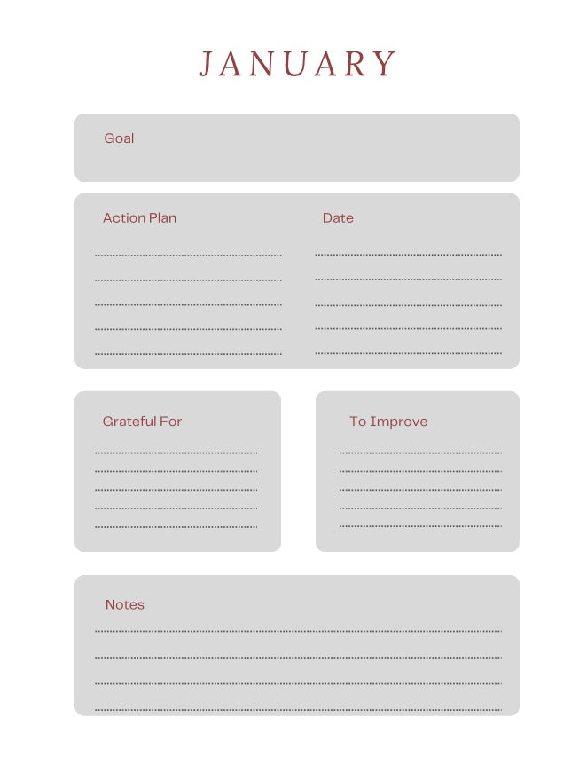 Mushroom Growth 2024 Planner