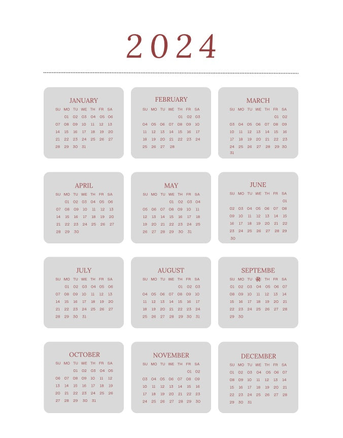 Mushroom Growth 2024 Planner