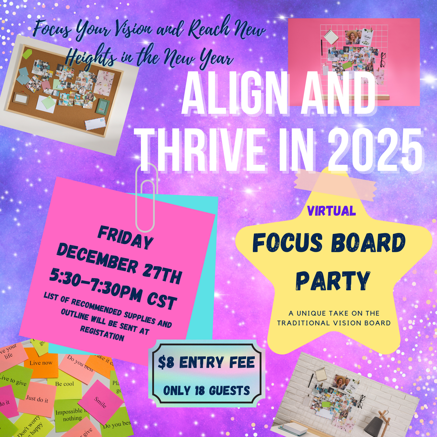Align and Thrive in 2025: Focus Board Party Replay