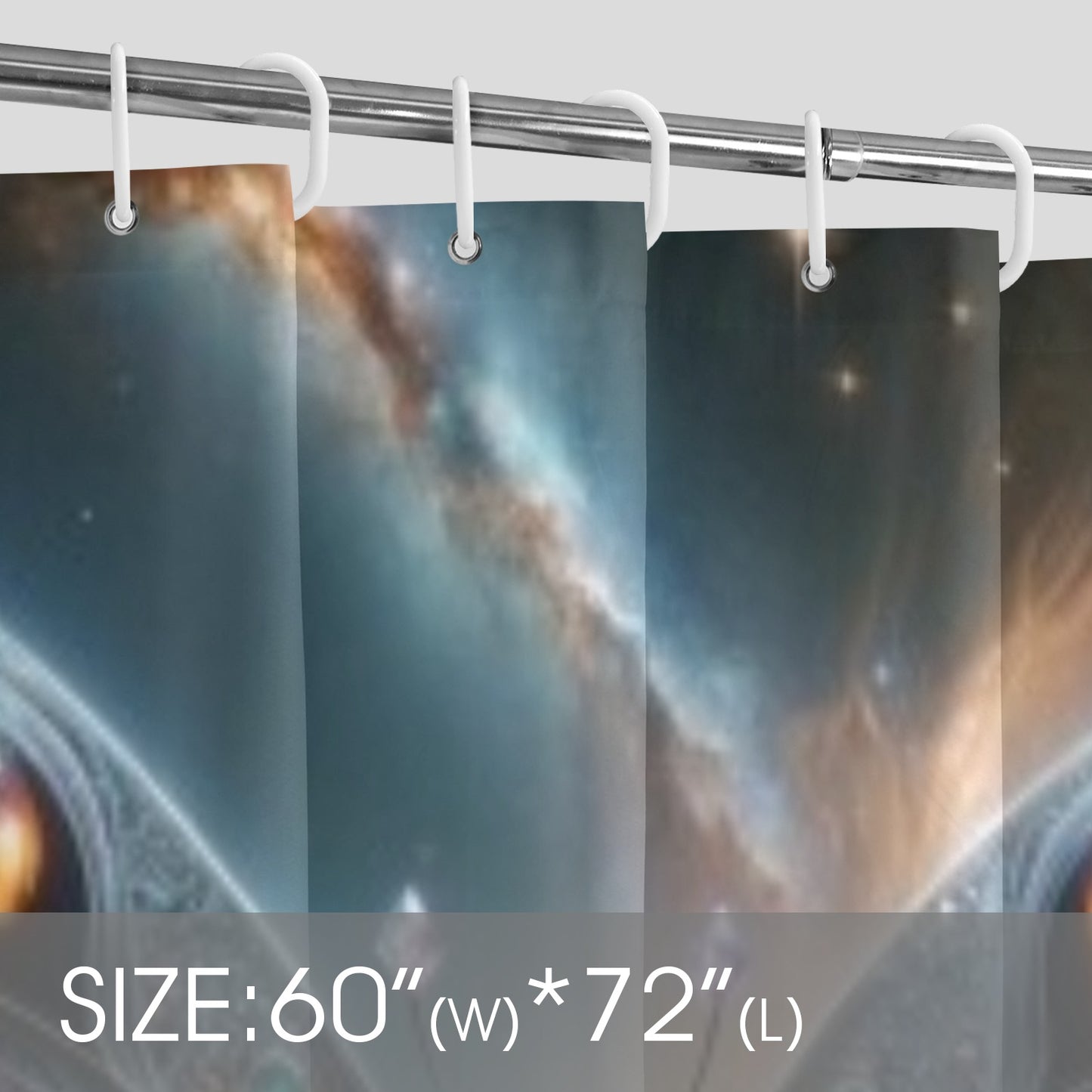 Custom Shower Curtain 60"x72"
