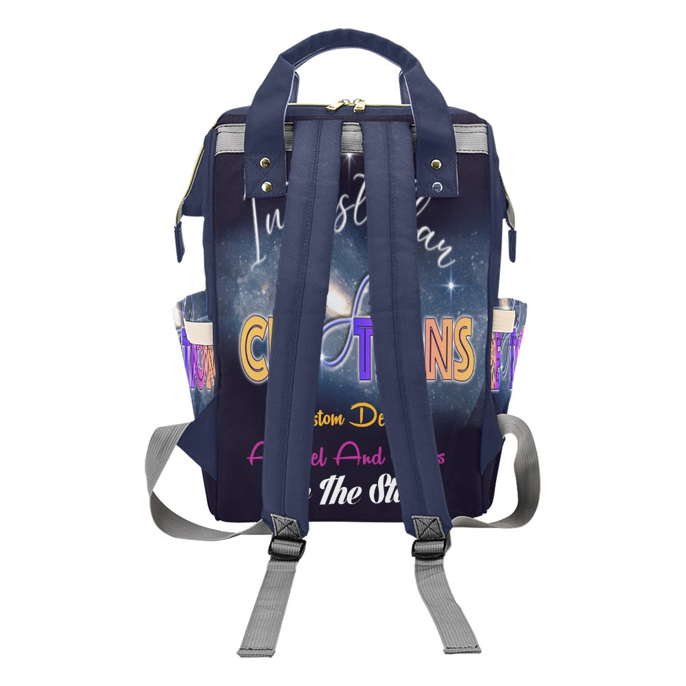 Custom Multi-Function Backpack/Diaper Bag