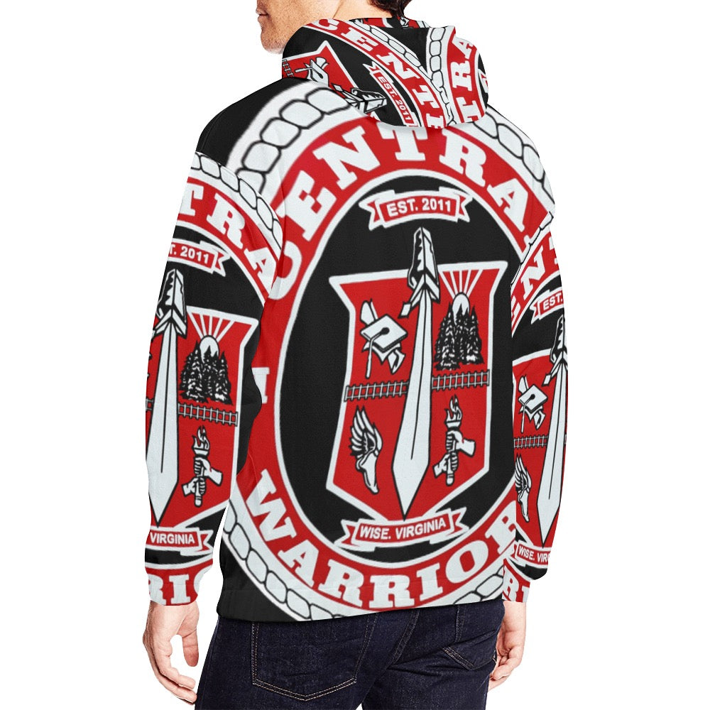 Central Warriors All Over Print Hoodie