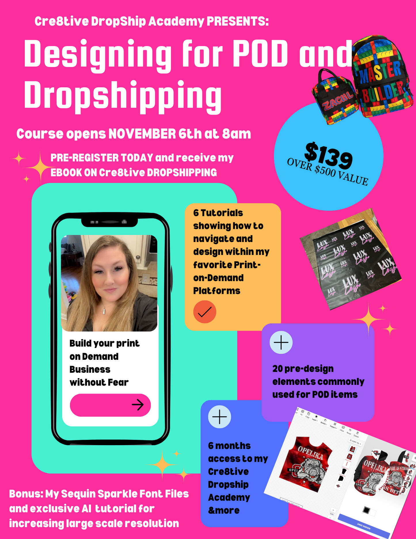 Designing for Print on Demand and Dropship