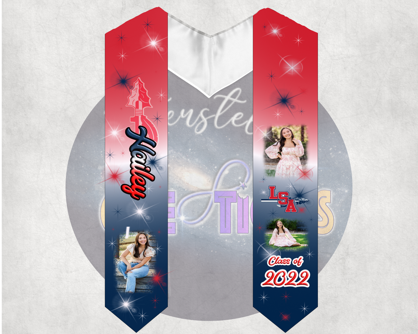 Custom Graduation Stole