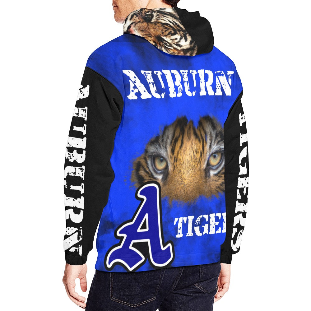 All Over Print Hoodie-Auburn High School Tigers