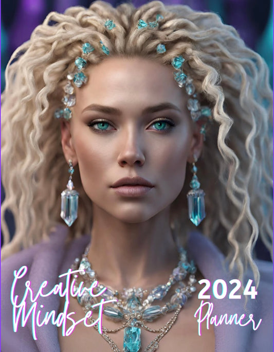 Creative Mindset Blonde Goddess 2024 Planner