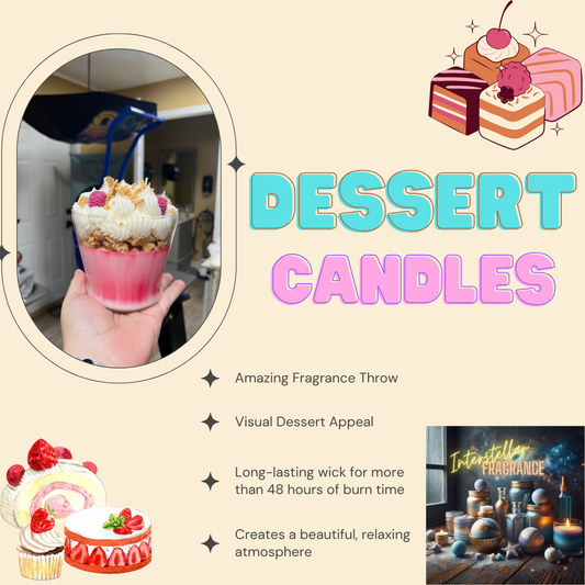 Interstellar Fragrance Dessert Candles
