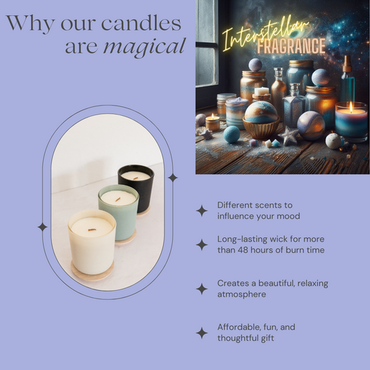 Interstellar Fragrances Candles- 12oz option