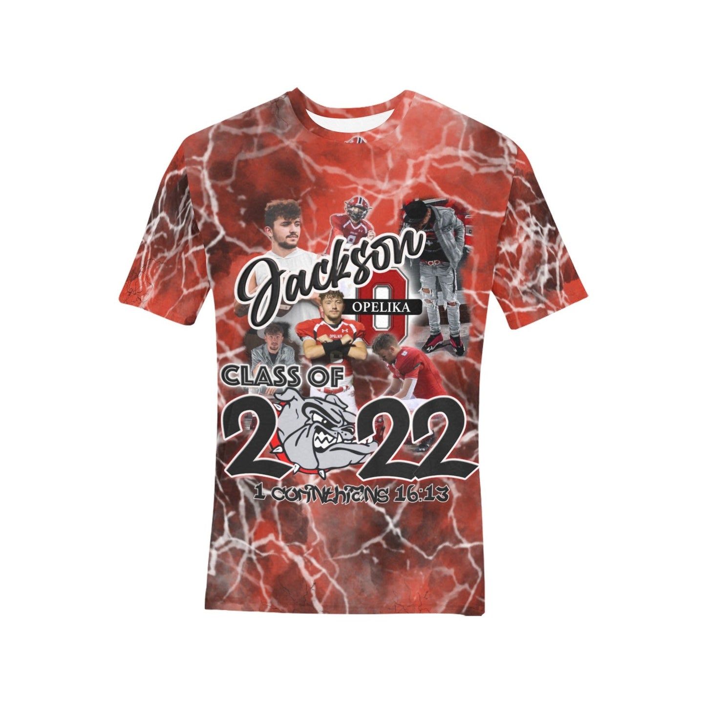 Kids Custom 3D All Over Print Graduation Shirts