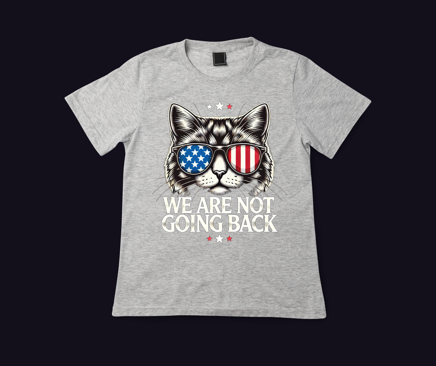 We Are Not Going Back Cats for Kamala Shirt