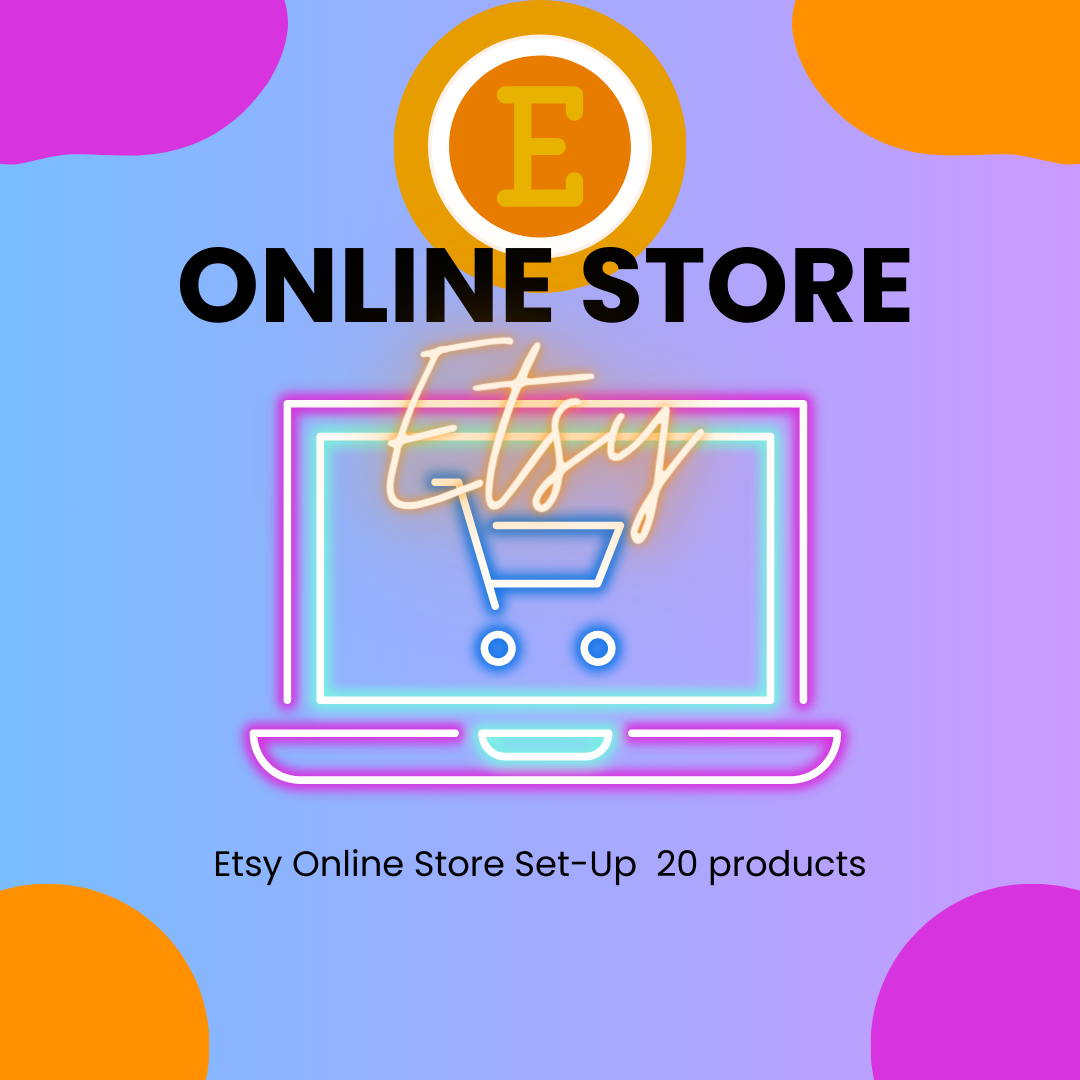 Etsy Store Setup