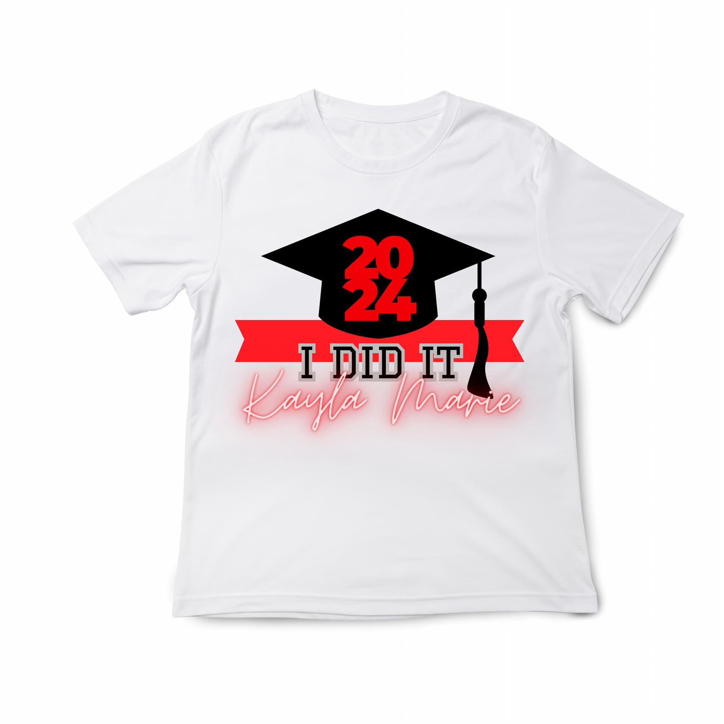 2024 I Did It Graduation T-Shirt