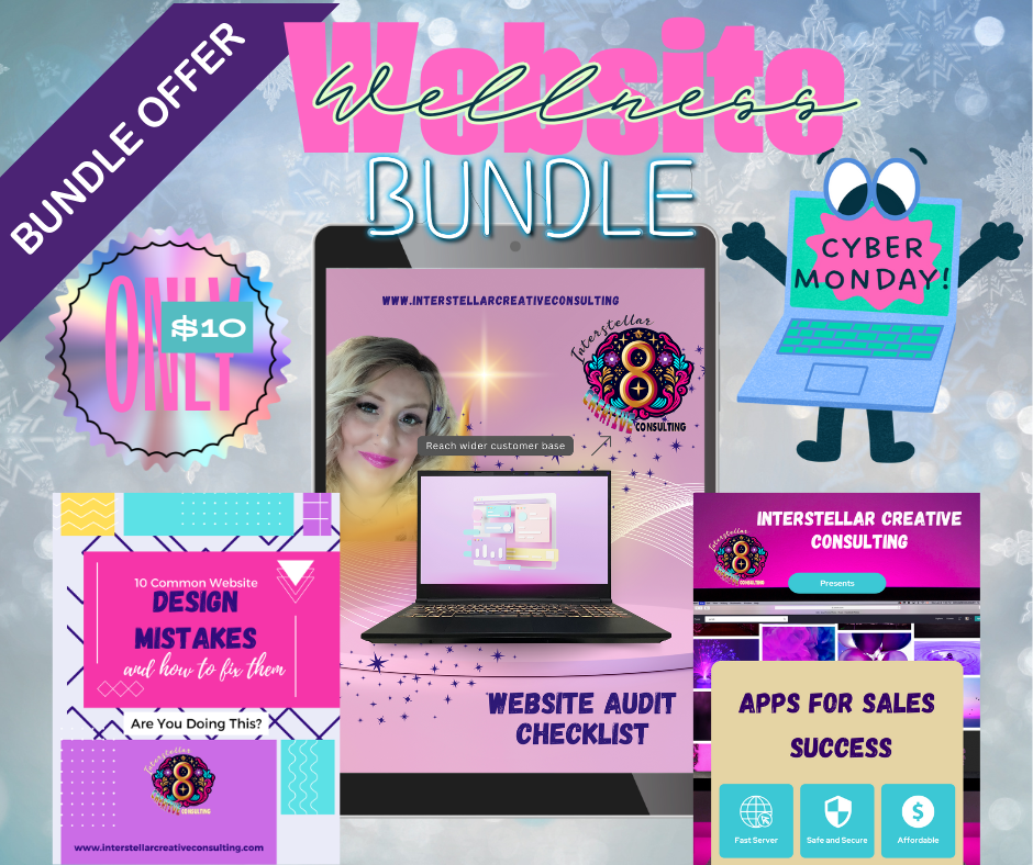 Website Wellness Digital Resource Bundle