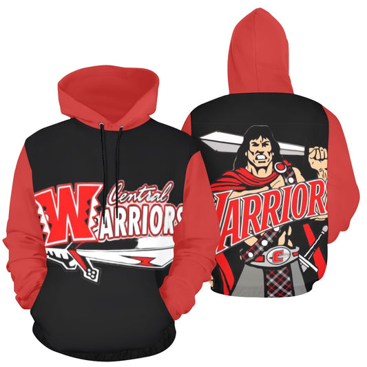 Central Warriors All Over Print Hoodie