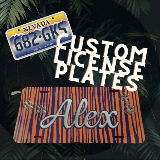 Custom License Plates