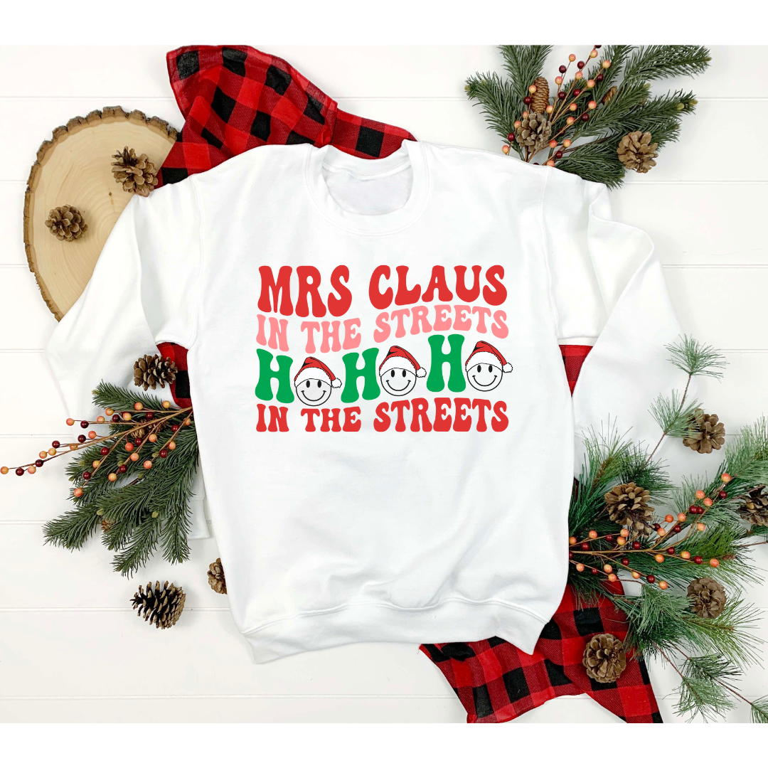 Mrs. Clause In The Sheets Christmas Shirt