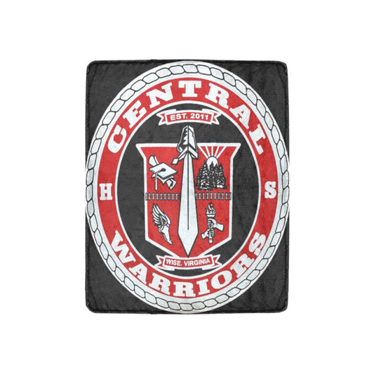 Central Warriors Ultra-Soft Micro Fleece Blanket 30''x40''