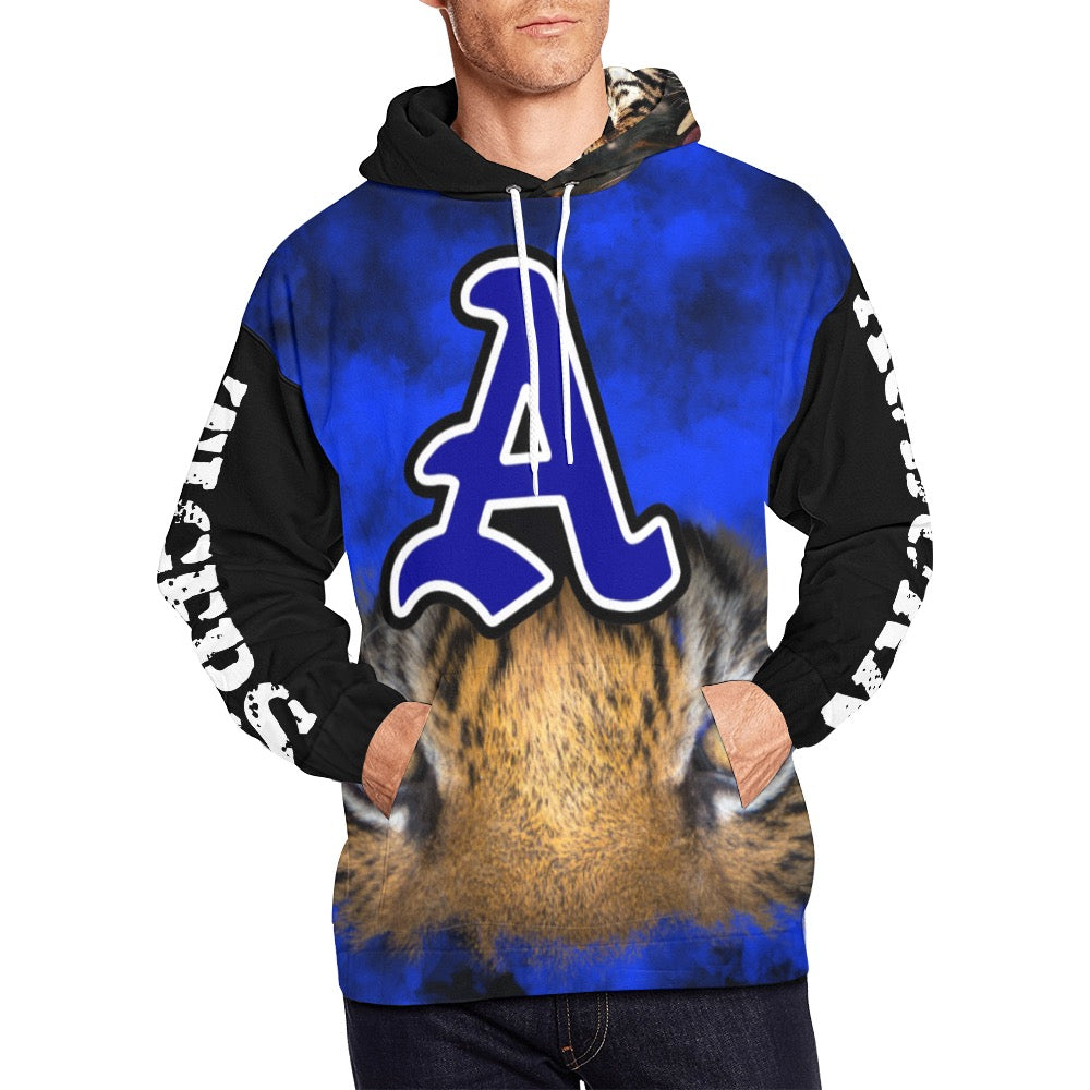 All Over Print Hoodie-Auburn High School Tigers