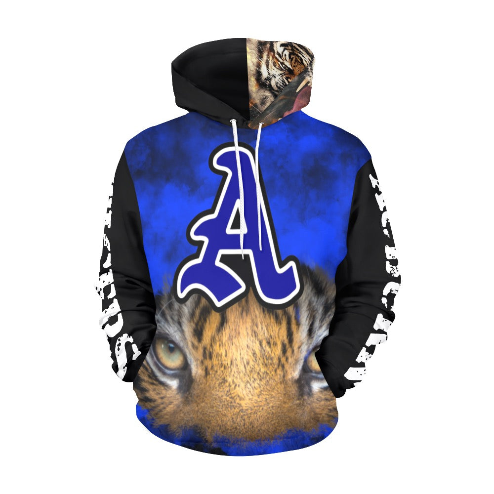 All Over Print Hoodie-Auburn High School Tigers