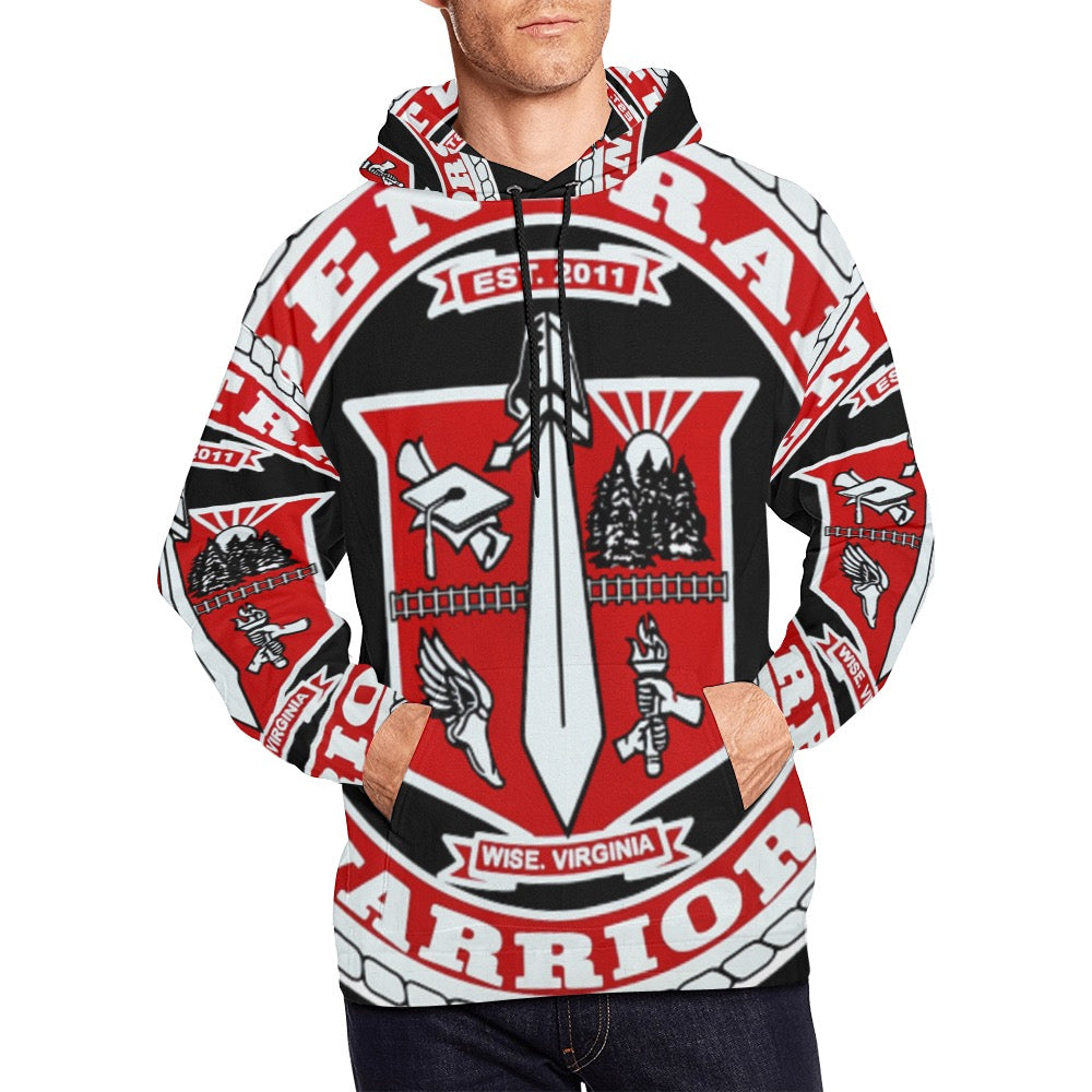 Central Warriors All Over Print Hoodie