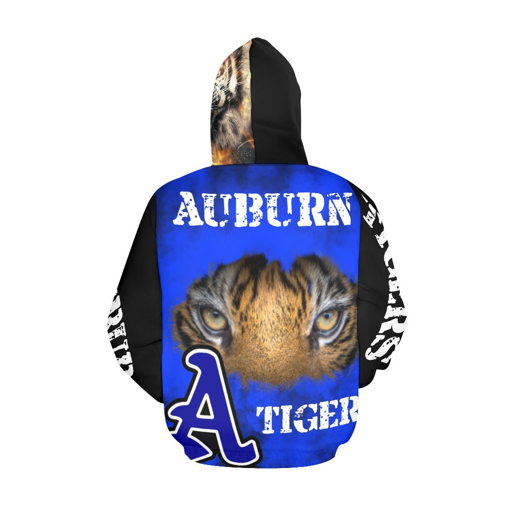 All Over Print Hoodie-Auburn High School Tigers