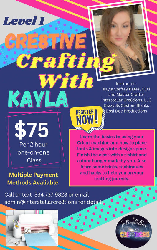Cre8tive Crafting with Kayla Level 1