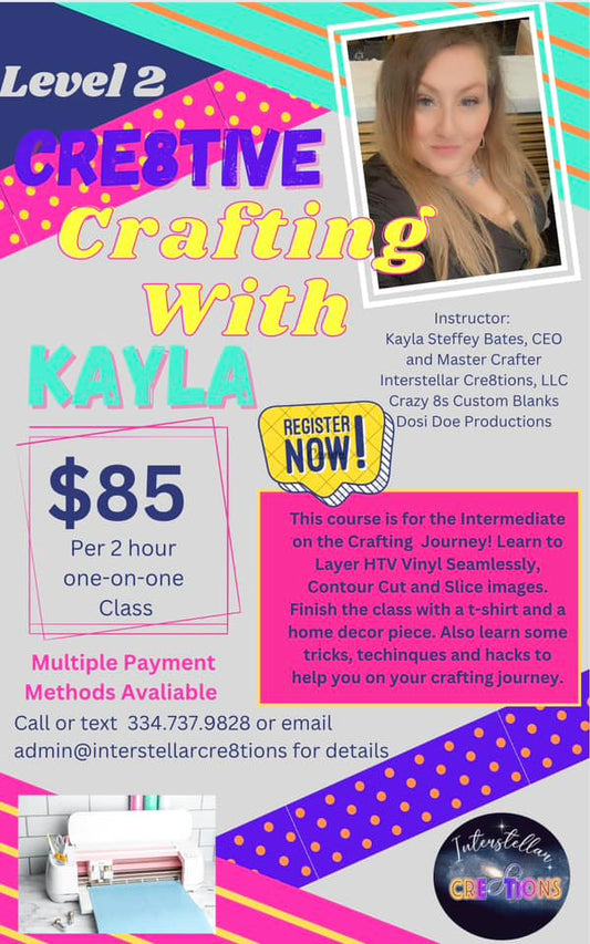 Cre8tive Crafting with Kayla Level 2
