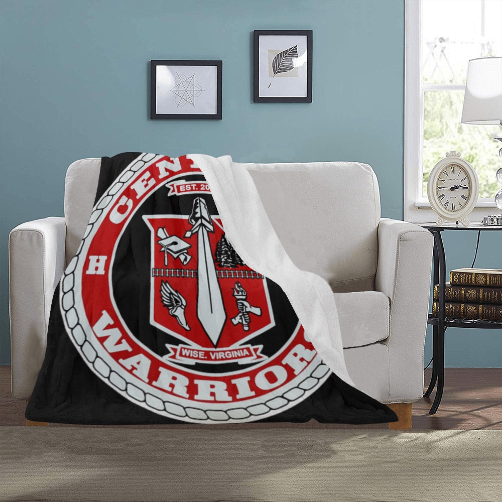 Central Warriors Ultra-Soft Micro Fleece Blanket 30''x40''