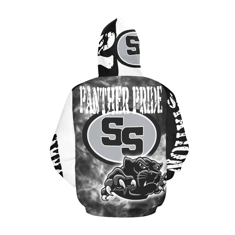 All Over Print Hoodie- Smith Station Panther Pride